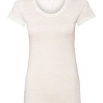Bella + Canvas 8413 Women's Triblend Short Sleeve Tee-