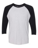 Next Level 6051 Unisex Tri-Blend Three-Quarter Sleeve Baseball Raglan Tee