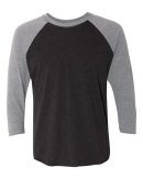 Next Level 6051 Unisex Tri-Blend Three-Quarter Sleeve Baseball Raglan Tee - Image 16