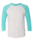 Next Level 6051 Unisex Tri-Blend Three-Quarter Sleeve Baseball Raglan Tee - Image 18