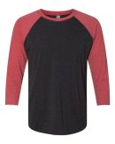 Next Level 6051 Unisex Tri-Blend Three-Quarter Sleeve Baseball Raglan Tee - Image 22