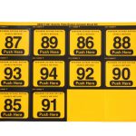 Outdoor Durable Labels (Per Unit)