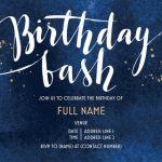Birthday Invitations