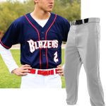 Adult/Youth "Pinch Hitter" Button Front Baseball Uniform Set