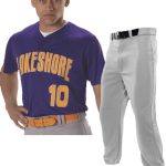 Adult/Youth "Lightweight Golden Glove" Button Front Baseball Uniform Set