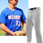 Adult/Youth "Juggernaut" Button Front Baseball Uniform Set