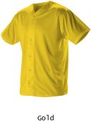 Adult "Lightweight Golden Glove" Button Front Baseball Jersey - Image 4