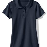 Girls Short Sleeve Jersey Knit Polo
