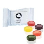 Individually Wrapped Flavor Burst Crystal Fruit Candies Case of 1000